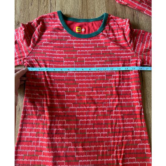 Lego Two Piece Holiday Pajama Set Size Small - Picture 6 of 7